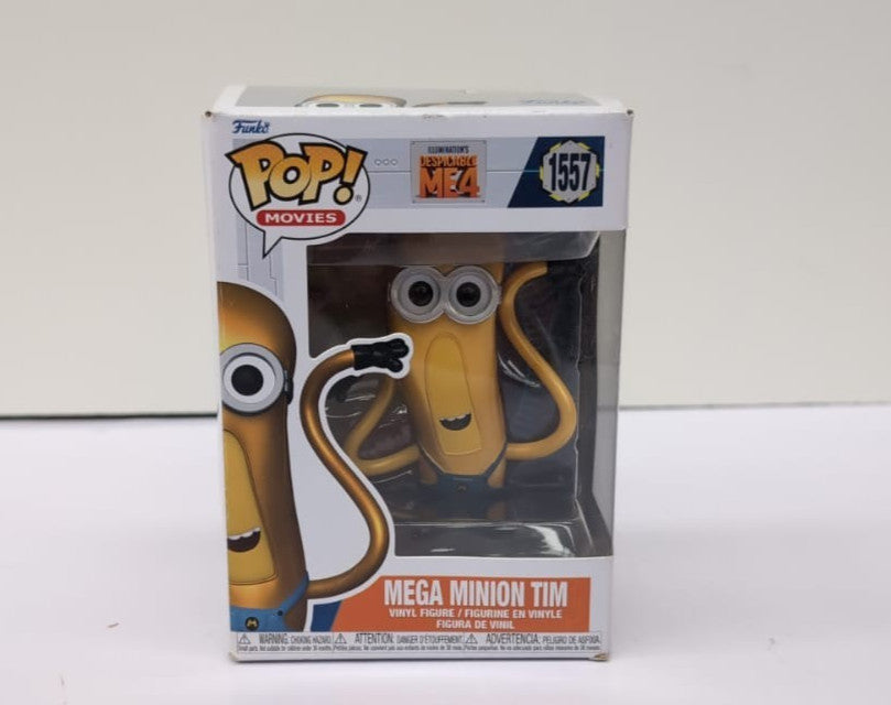Funko POP!  Despicable Me 4 Super Tim  Collectable Vinyl Figure (box damaged)