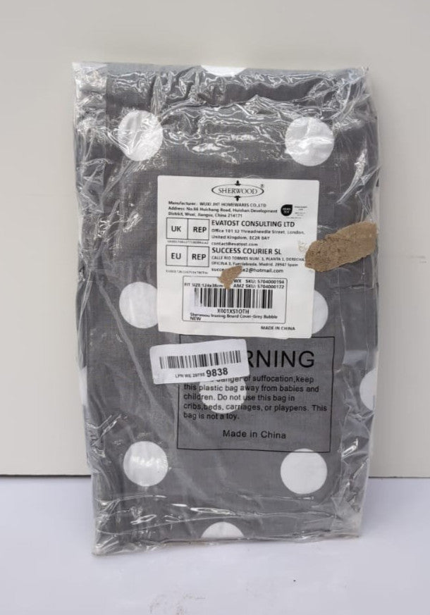 SHERWOOD Ironing Board Cover, 100% Cotton Cover with Thick Felt