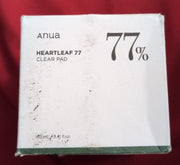 ANUA Heartleaf 77 Clear Pad, PHA Dead Skin Care Low 160ml (packaging damaged)