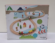 ELC Wooden Train Set & Little Town For Children (BOX DAMAGED)