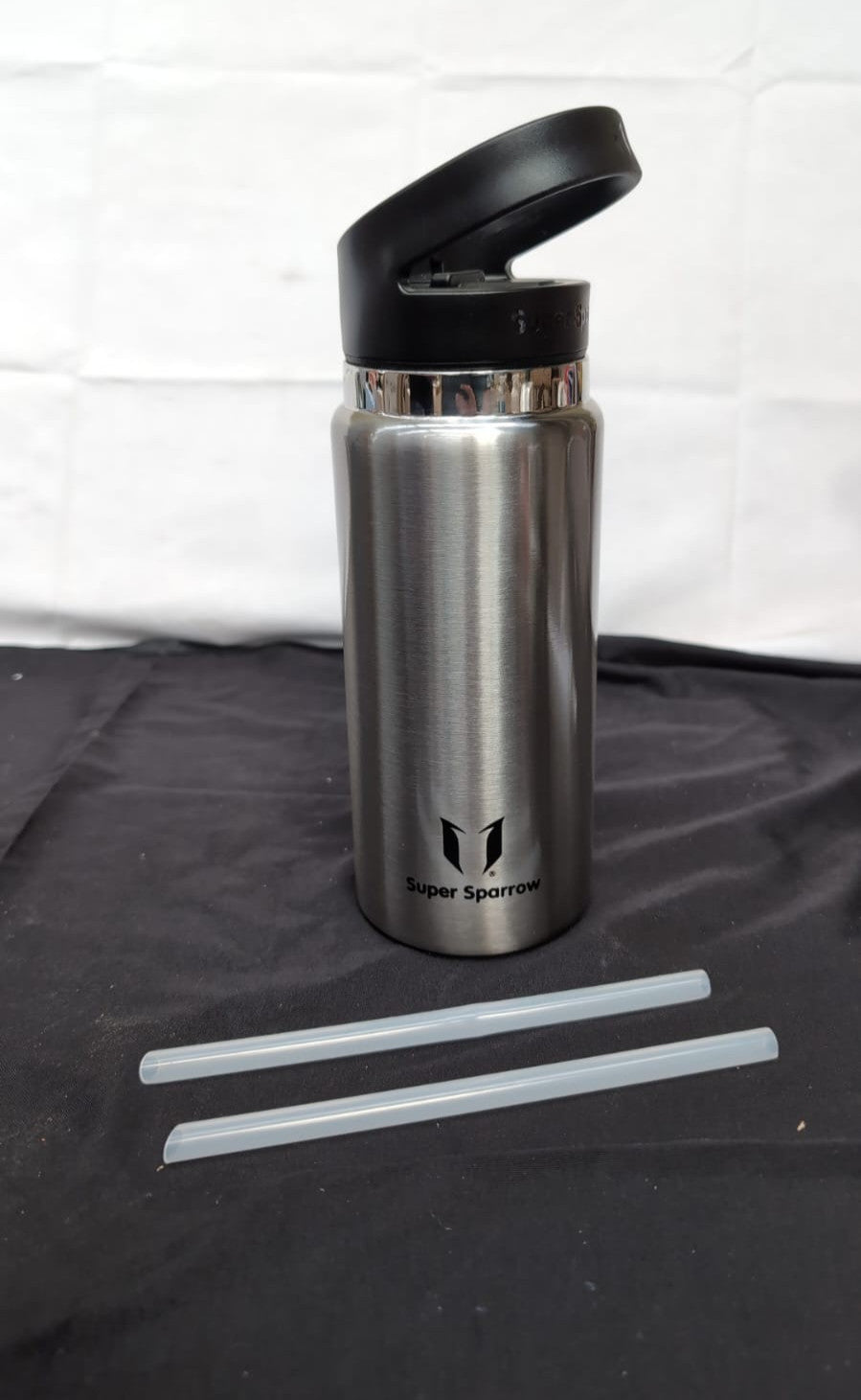 Super Sparrow Water Bottle Insulated, 750ml,Wide Mouth (box damaged straw dent)