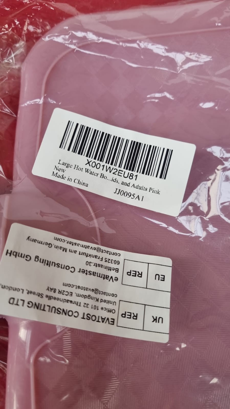 Hot Water Bag Portable Water Heater Hot Water Bottle Pocket