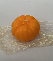 2 Pcs Pumpkin Scented Candles ， Wax Candle Art Decorative