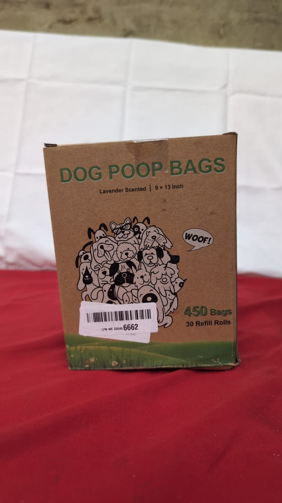 Dog Poo Bags - Counts Biodegradable Thick Leak (packaging damaged - 270 pack)