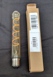 LEDSone Vintage LED Spiral Filament Bulb T185, Long Tubular Non Dimmable Edison