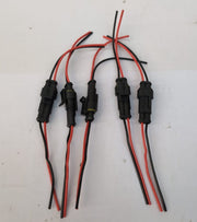 Car Electrical Connector, 5 Pcs 2 Pin Car Wire Connector