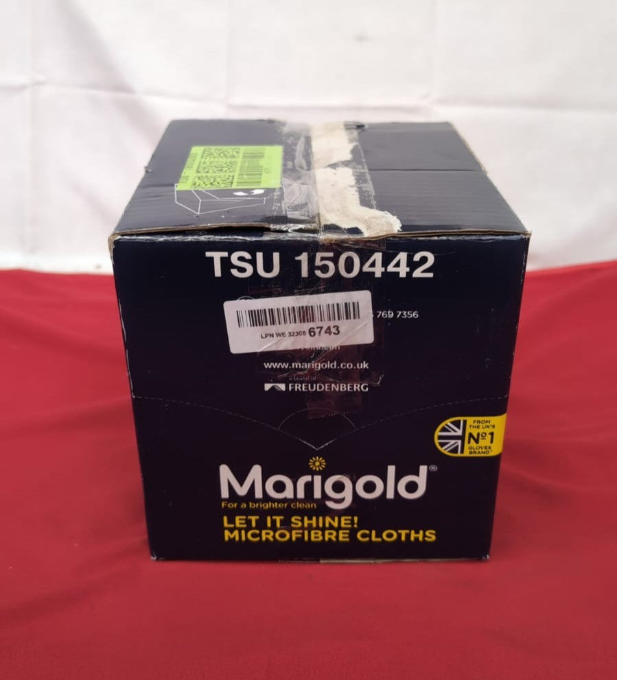Marigold  Extra Thick Microfibre Cloths, 5 Packs (packaging opened and damaged)