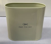 Feed The Cat Food Storage Bin (No Cover)