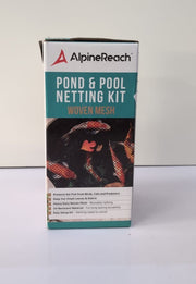 AlpineReach Pond Netting Kit 4.5m x 4.5m Black  Woven Mesh (BOX DAMAGED)