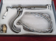 Basin Mixer Tap, Vintage Single Handle Bathroom Sink with Swivel Spout Chrome
