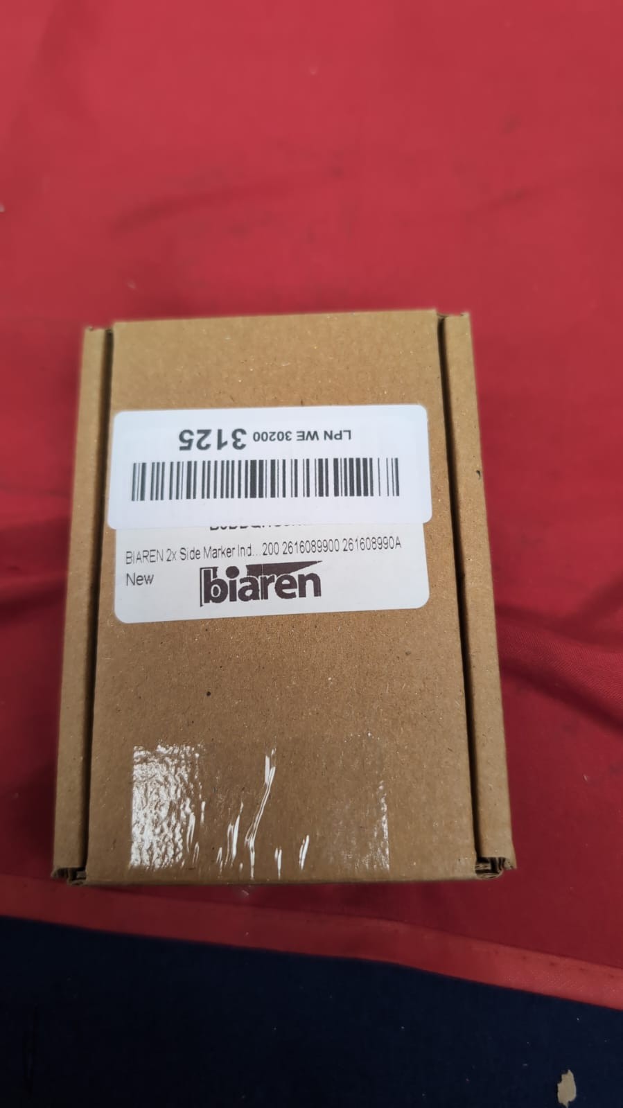 2X Side Indicator Repeater Lamp (L,R) For CITROEN Berlingo (box damaged)