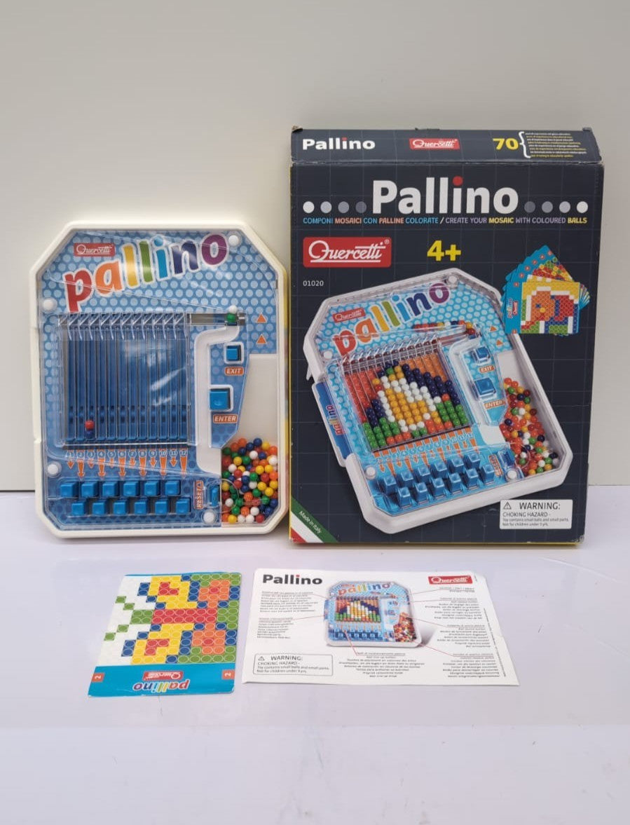 Quercetti Pallino Educational Number Coding Game, STEM Game (USED)