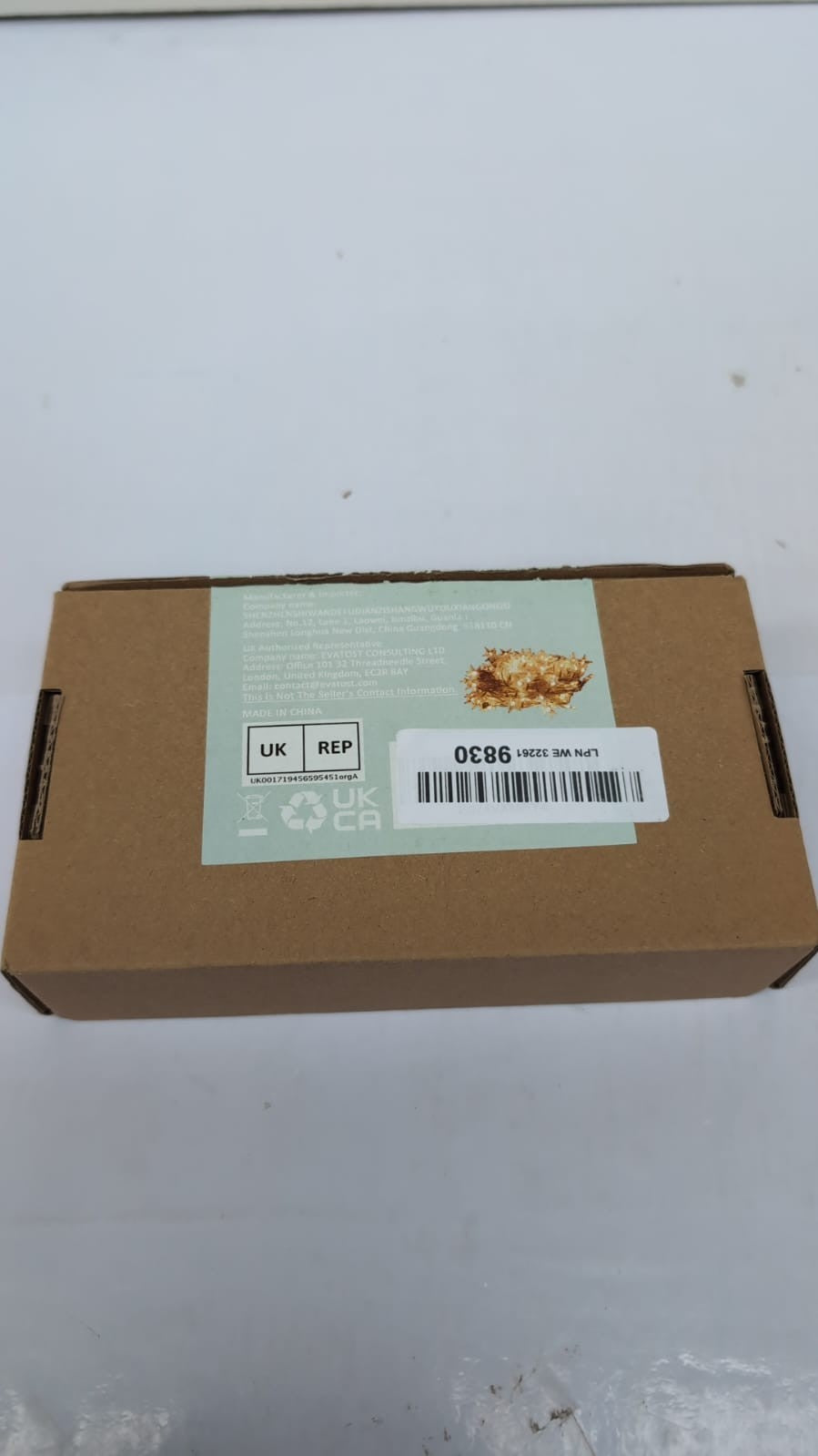 MUCHER String Lights Star Fairy Lights with 6M 40 LED Decorative -Warm White