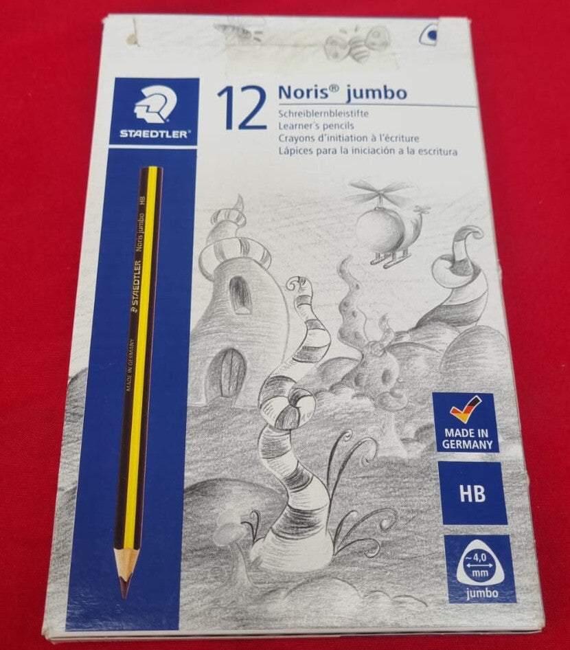 STAEDTLER Noris Club Jumbo Learner's Pen HB Hardness Caton Case (10pack)