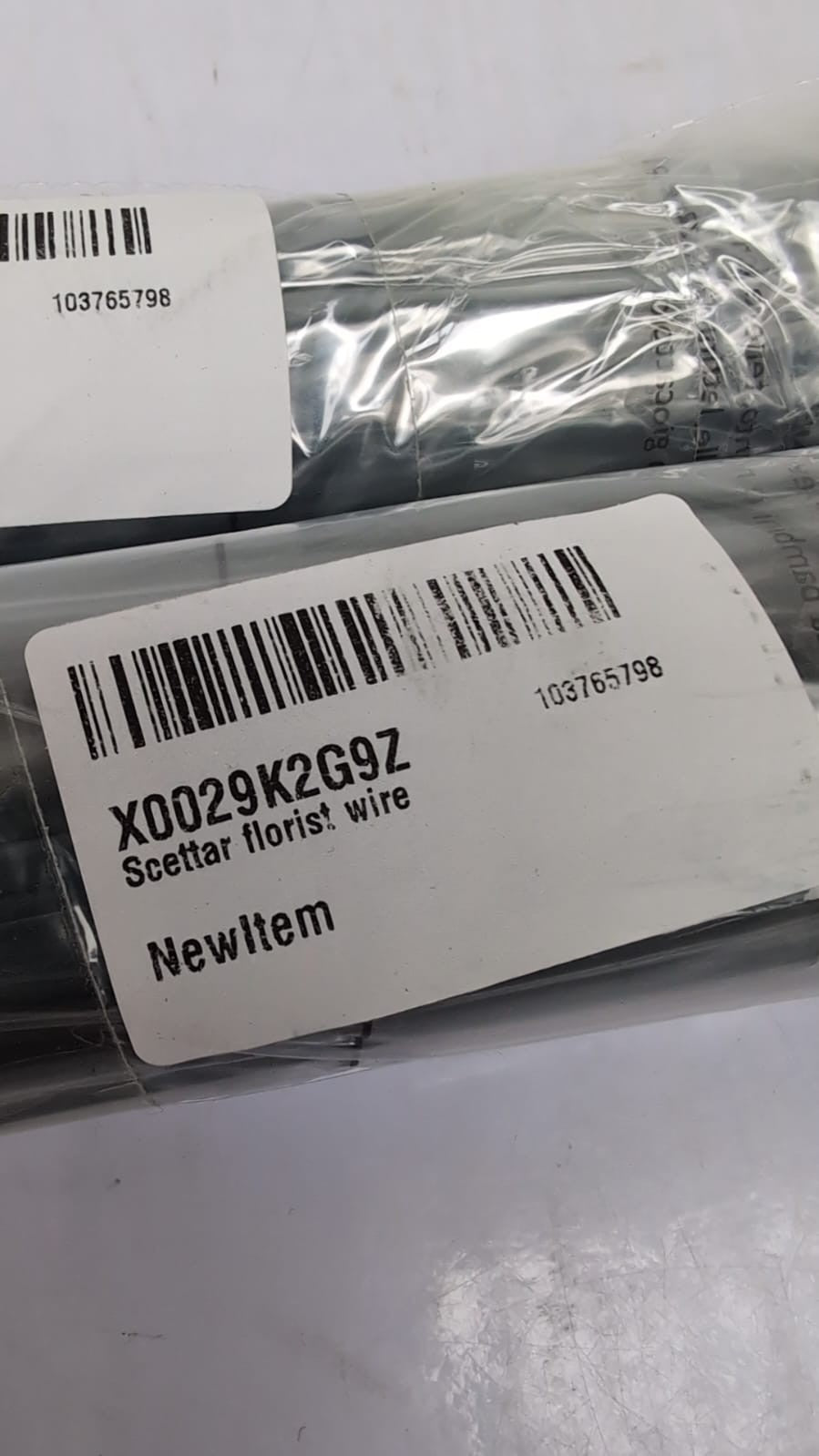 Scettar Green  florist wire  Stems 2 Pack