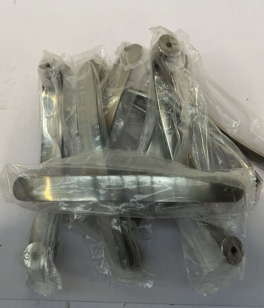 10 Pack Cabinet Handles, Silver Hardware Drawer Pulls (13cm between holes)