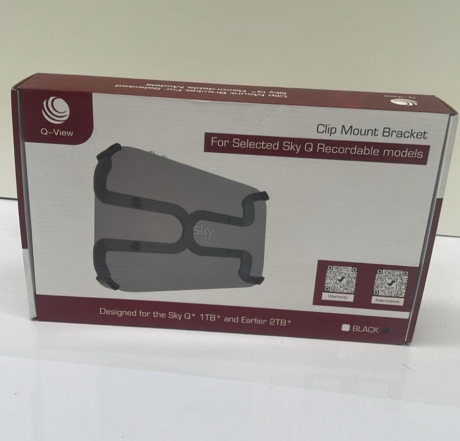 Sky Q Mini Wall Mount Clip Bracket  by Q-View
