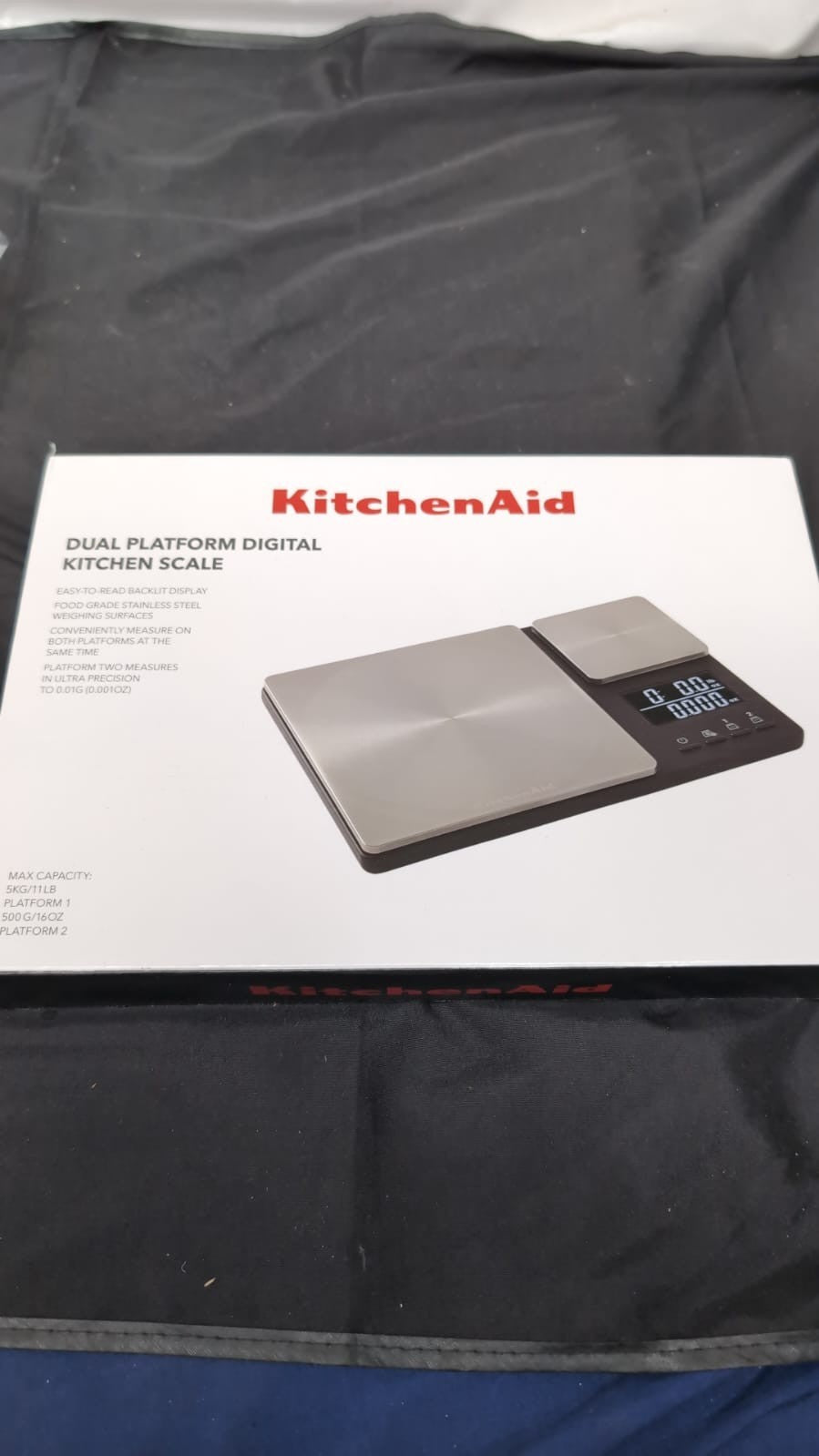 KitchenAid Dual Platform Scale, 5000g and 500g Weighing Capacity(USED)