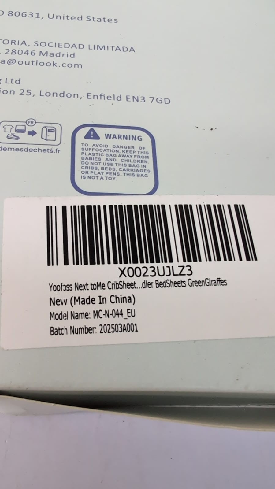 Yoofoss Green Giraffes Next to Me Crib Sheets, Ultra Soft Fitted  2 PACK