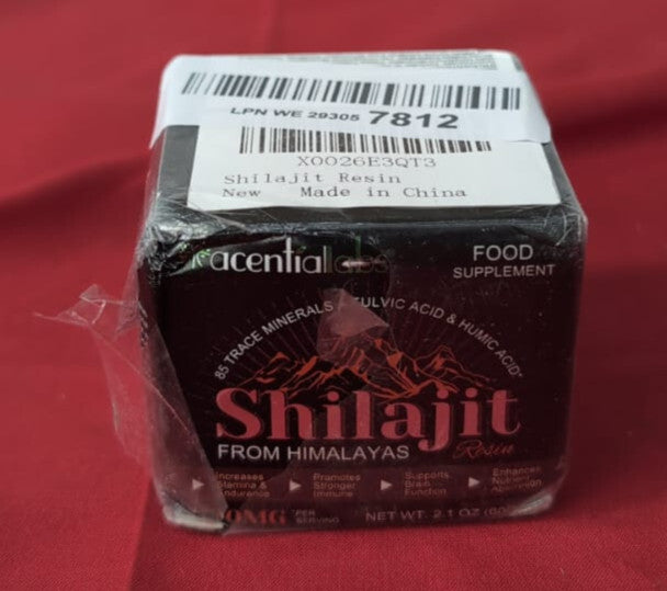 Shilajit Resin, Original Himalayan  60g - Gold Grade Minerals Immune System