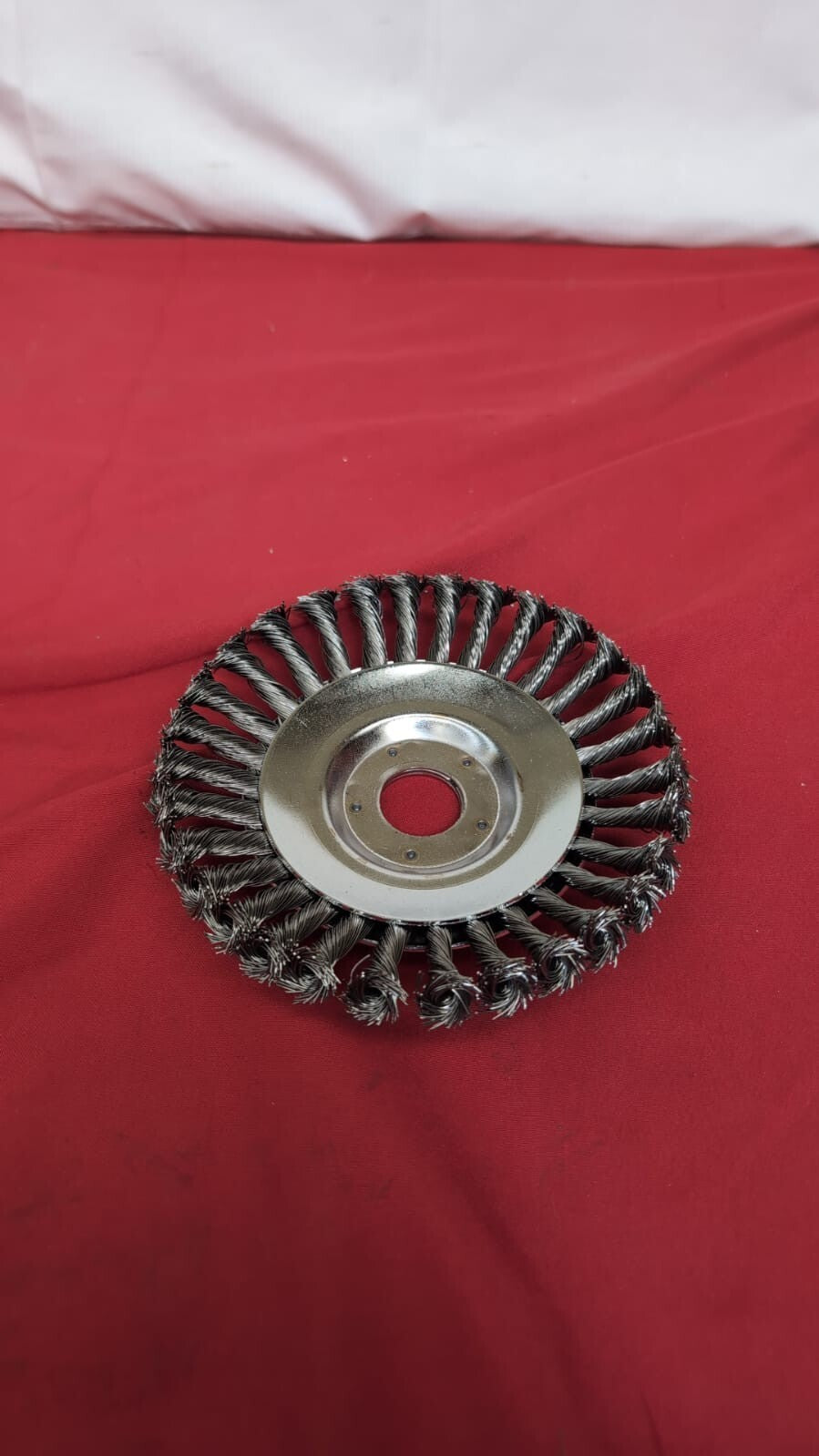 6 Inch Steel Wire Rotary Brush Trimmer Head (BOX DAMAGED)