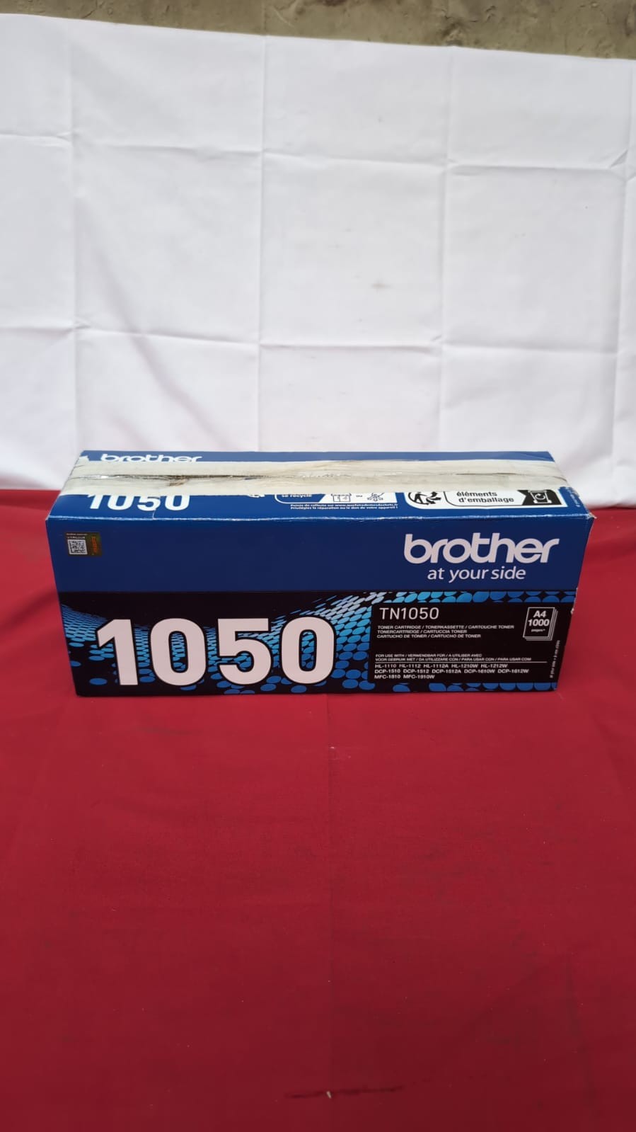 Brother TN-1050 Toner Cartridge, Black, Standard Yield (packaging opened)