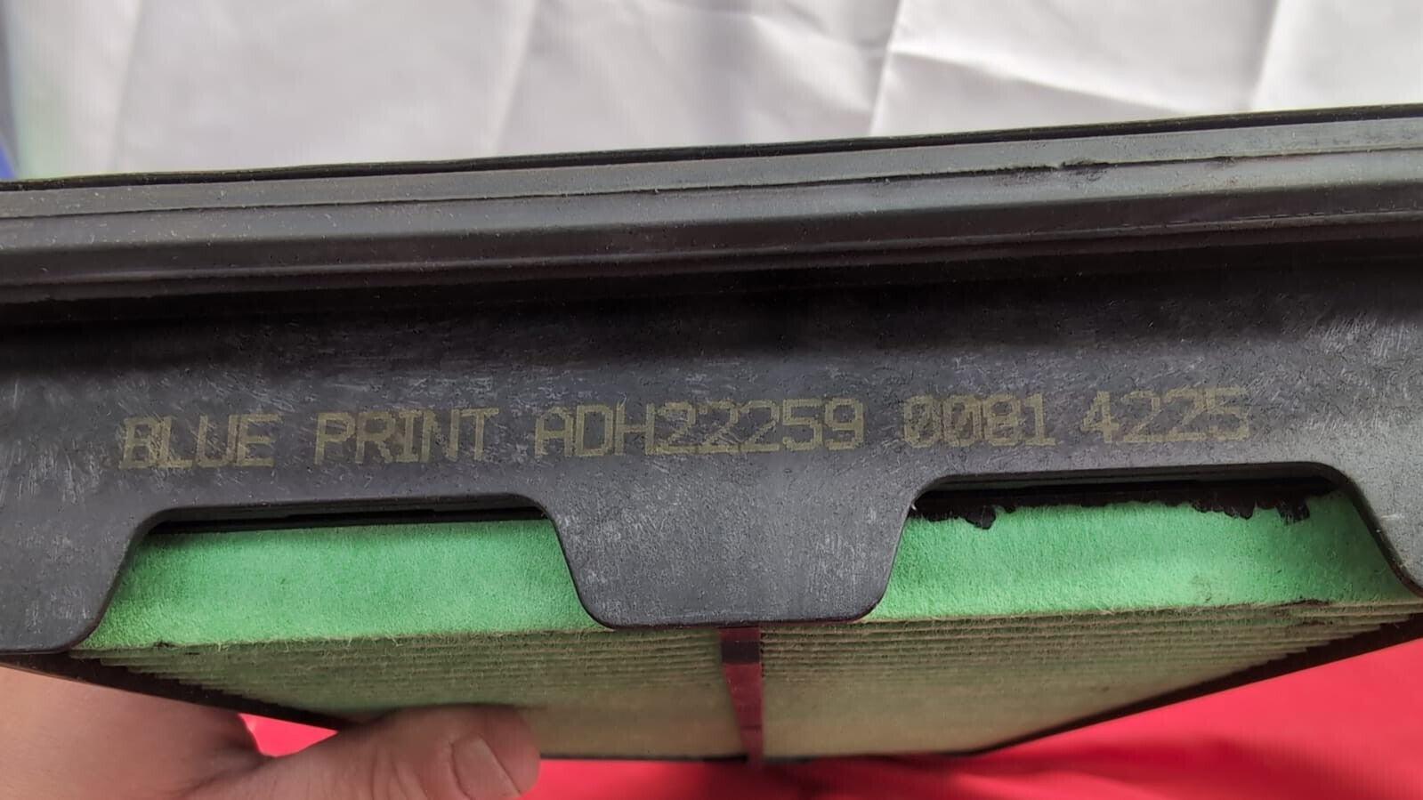 Blue Print ADH22280 Air Filter, (no packaging)