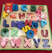 Bigjigs Toys Chunky Alphabet Puzzle - Educational Jigsaw (scuff in corner)