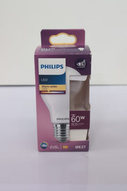 Philips LED Premium Frosted Light Bulb E27 Edison Screw 7W =60W  Warm White