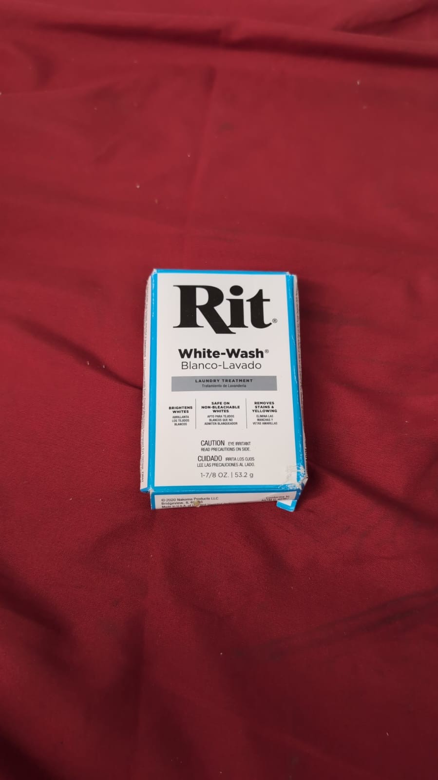 Dye Powdered Fabric, White Wash, 1 7/8-Ounce by Rit