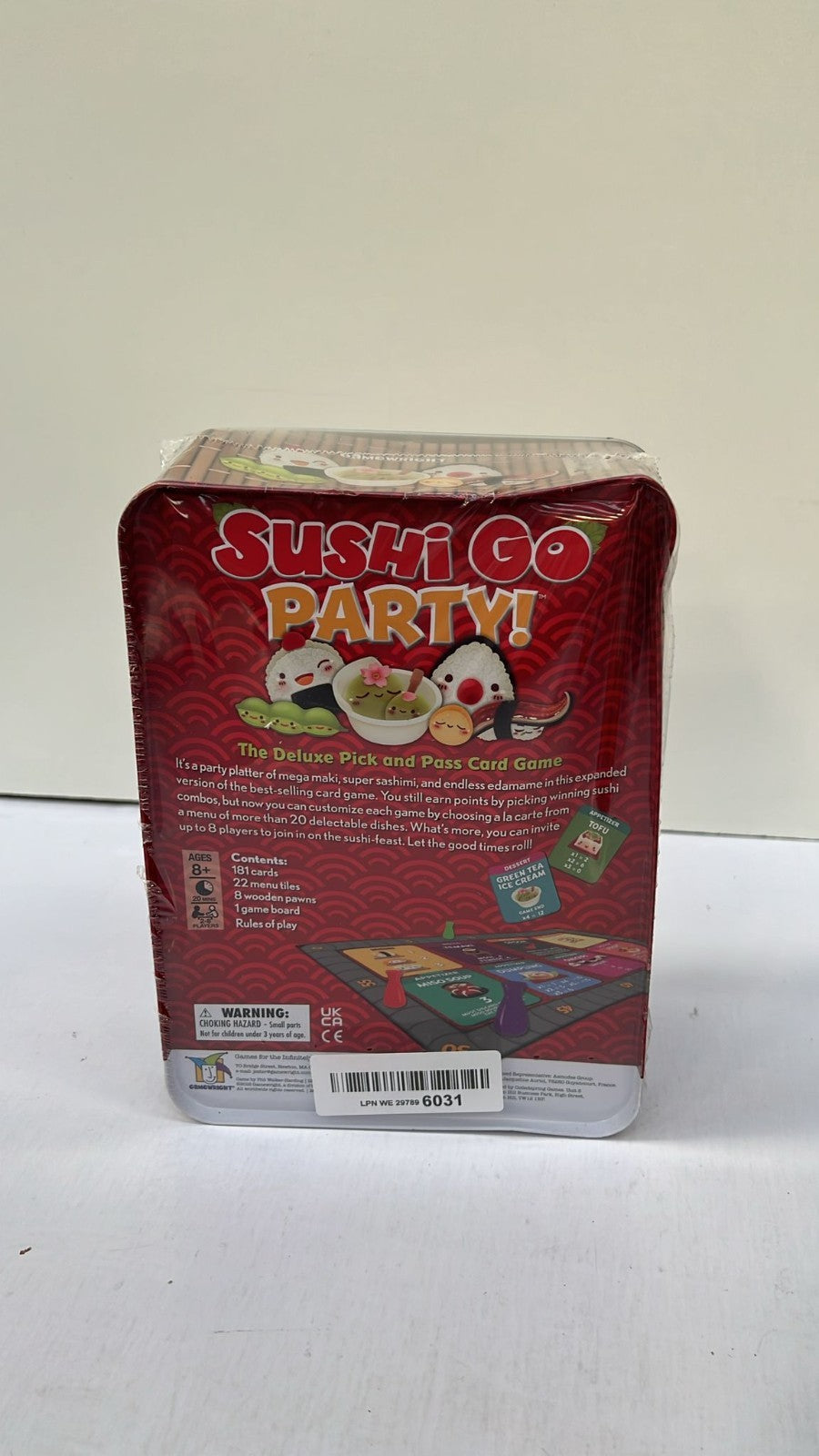 Gamewright | Sushi Go Party Game | Card Game | (BOX DAMAGED)