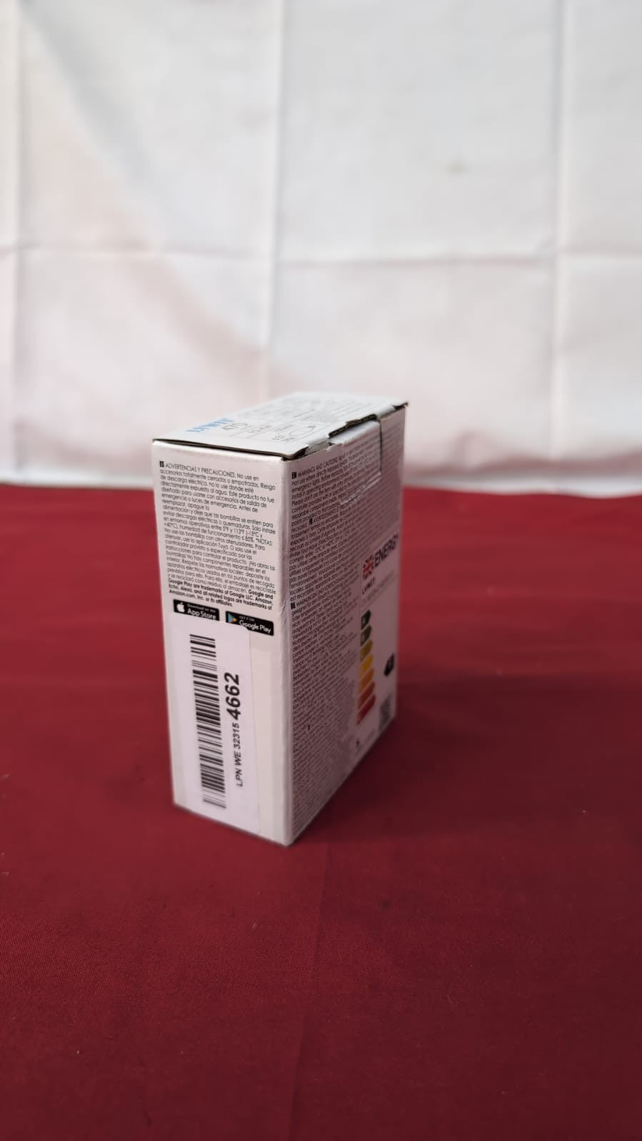 LVWIT E14 Smart Bulb, Light Bulbs,C37 RGB Smart CandleBulbs,4.9W 2PACK