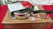 Judge Essentials Stainless Steel Large Saute Pan 24cm, Induction Ready