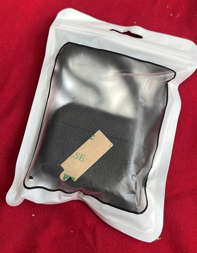 Leather Case Cover for AirPods Pro 2nd Gen - Black, Full-grain Scandinavian