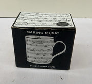 The Leonardo Collection Making Music Mug for Home & Kitchen