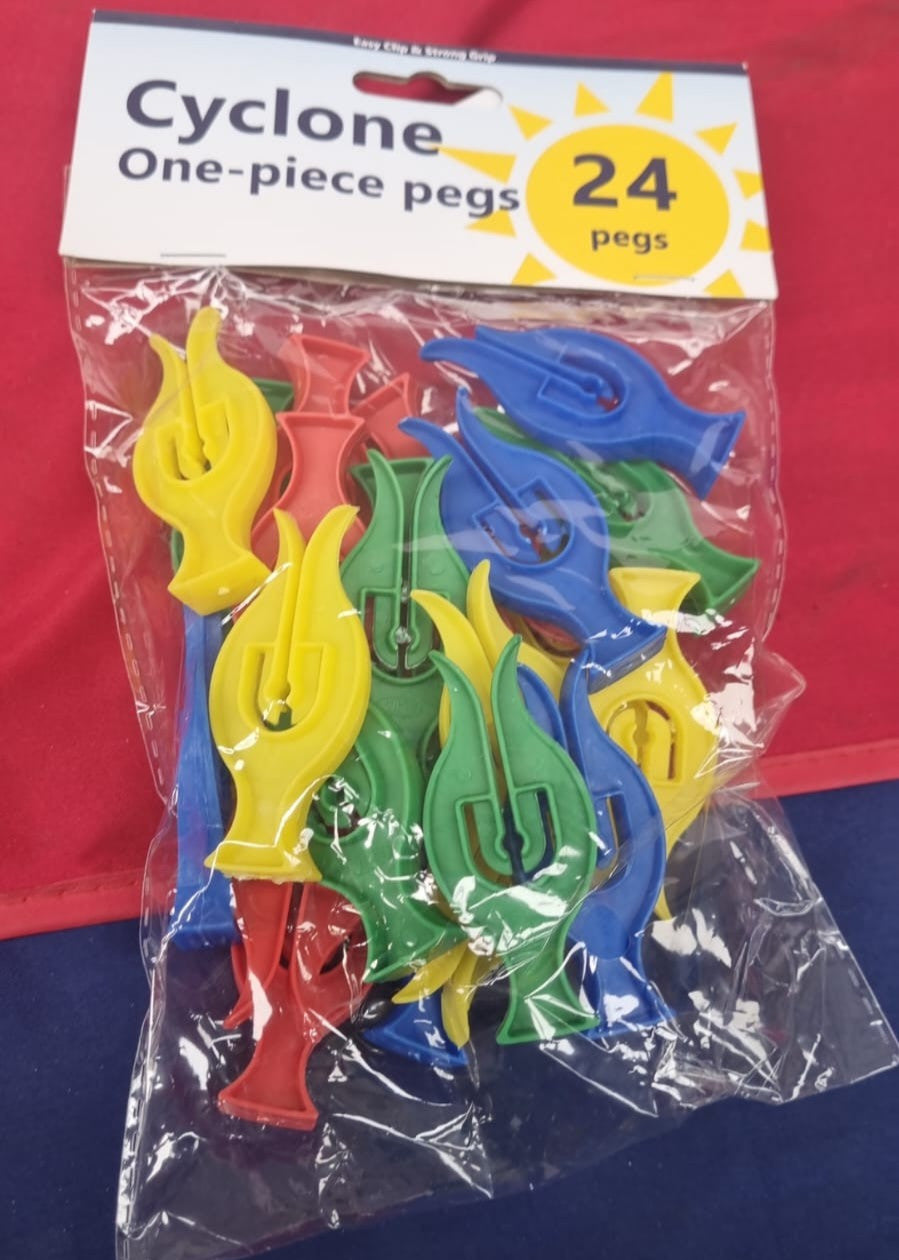 Cyclone All Weather Peg 24pk (8888), Multicolor