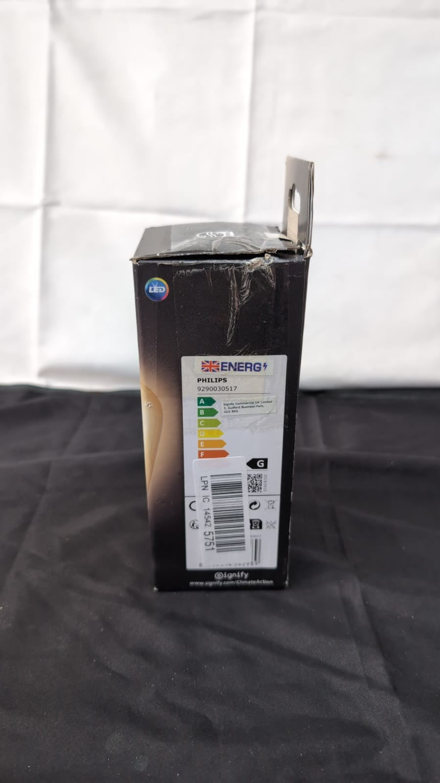 Philips Hue White Filament A60 Smart Light Bulb [E27 ] 7.2W (PACKAGING DAMAGED)