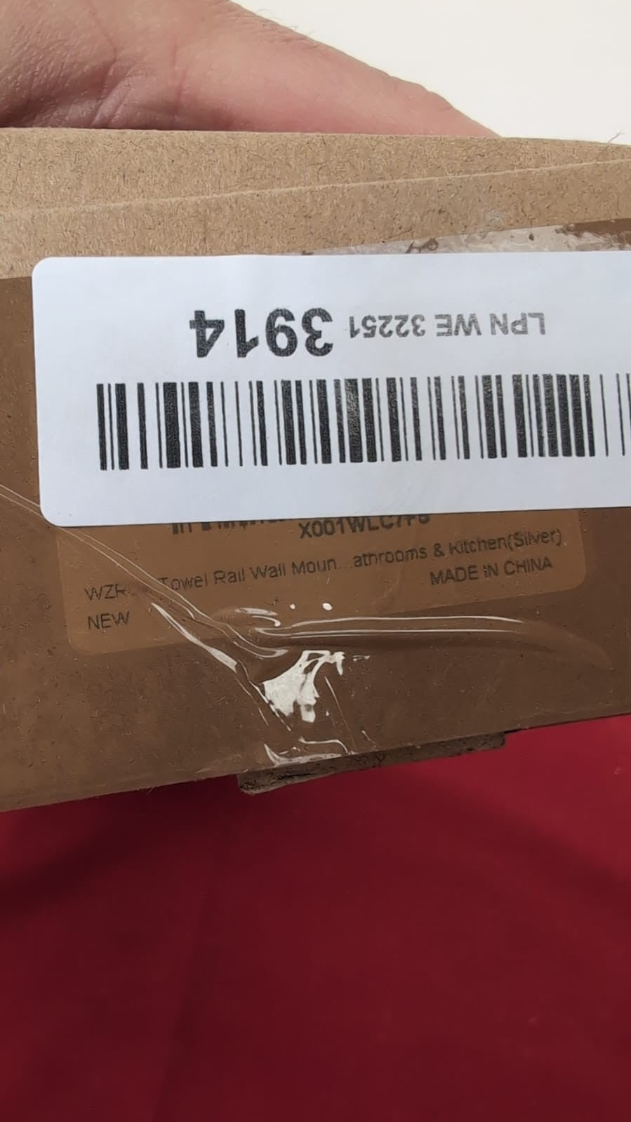 Towel Rail Wall Mounted Silver