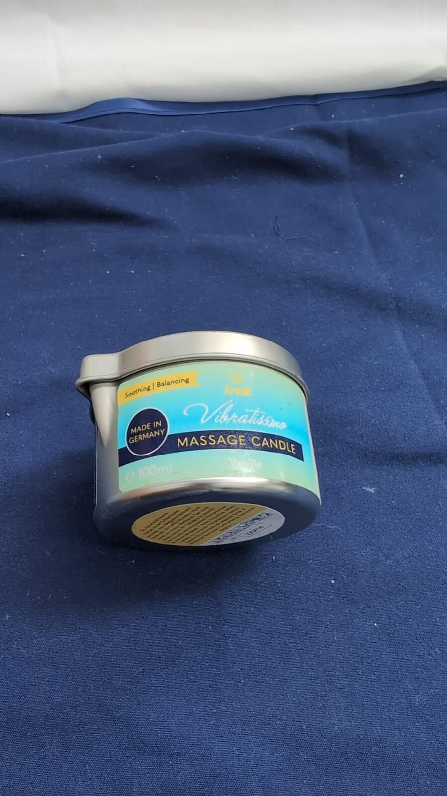 VIBRATISSIMO Massage Candle Vanilla 100ml