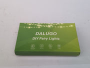 Dalugo Battery String Lights Warm White, 5M 50LED USB Fairy Lights