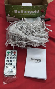 Plug in Fairy Lights, 22m 220 LED Christmas Sting Lights Mains (box damaged)