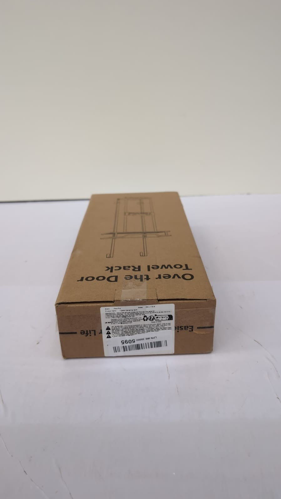 Over Door Towel Rack - Towel Rack Wall Mounted with Metal Shelf Basket