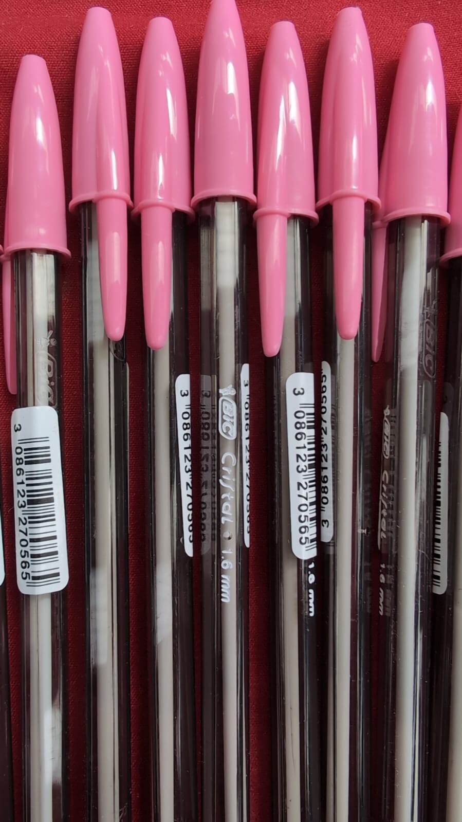 Bic Cristal Fun Ball Pen (15 pack - pink)