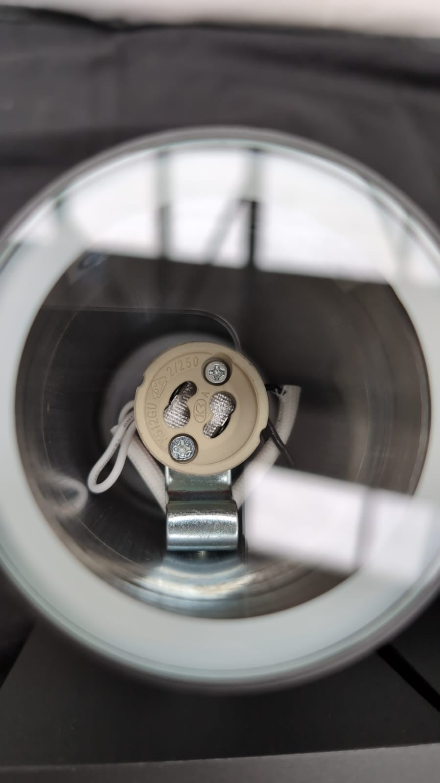 2 Outdoor Wall Lights,Up Down  Lights Mains Powered(small surface paint defect)