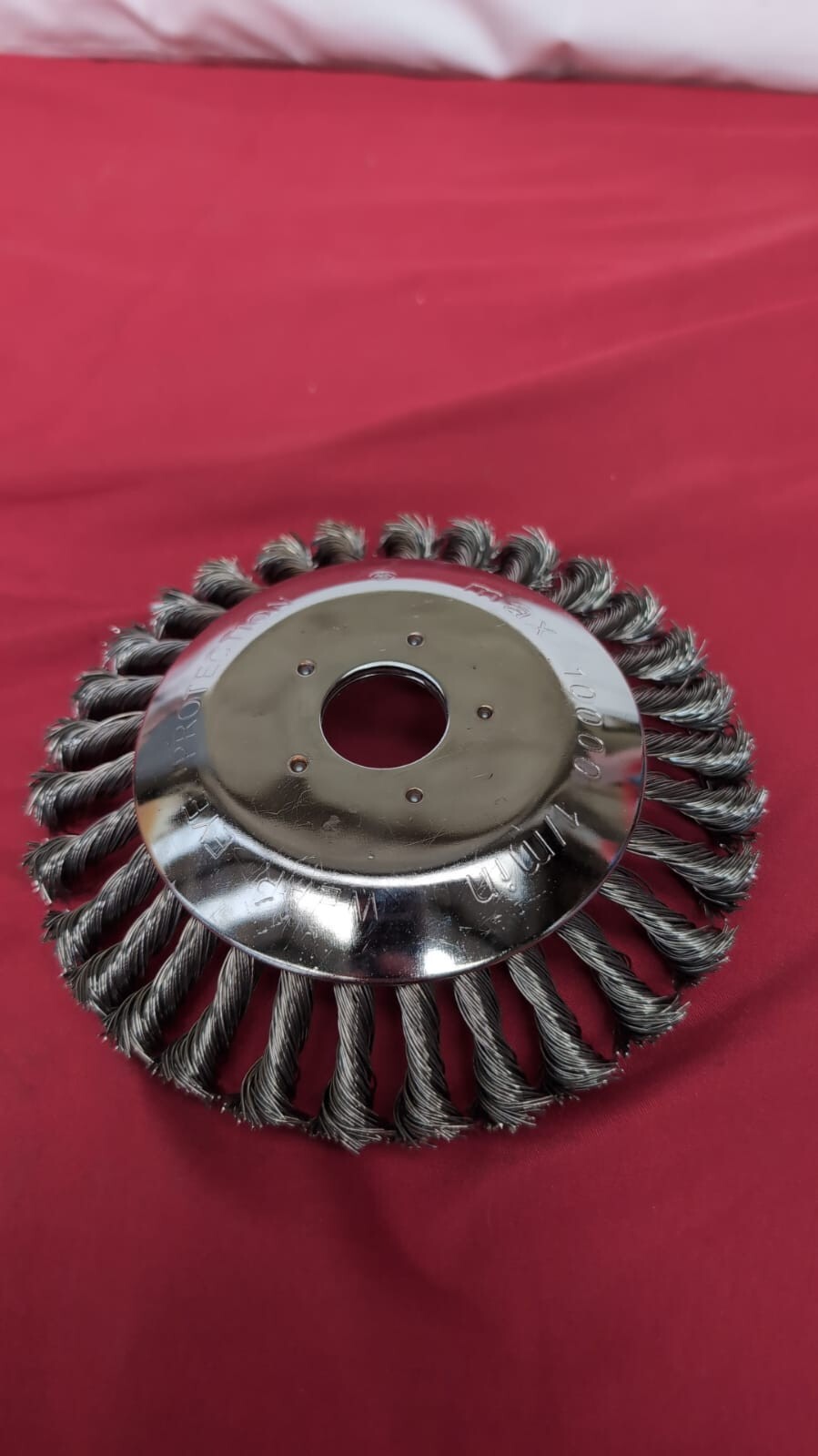 6 Inch Steel Wire Rotary Brush Trimmer Head (BOX DAMAGED)