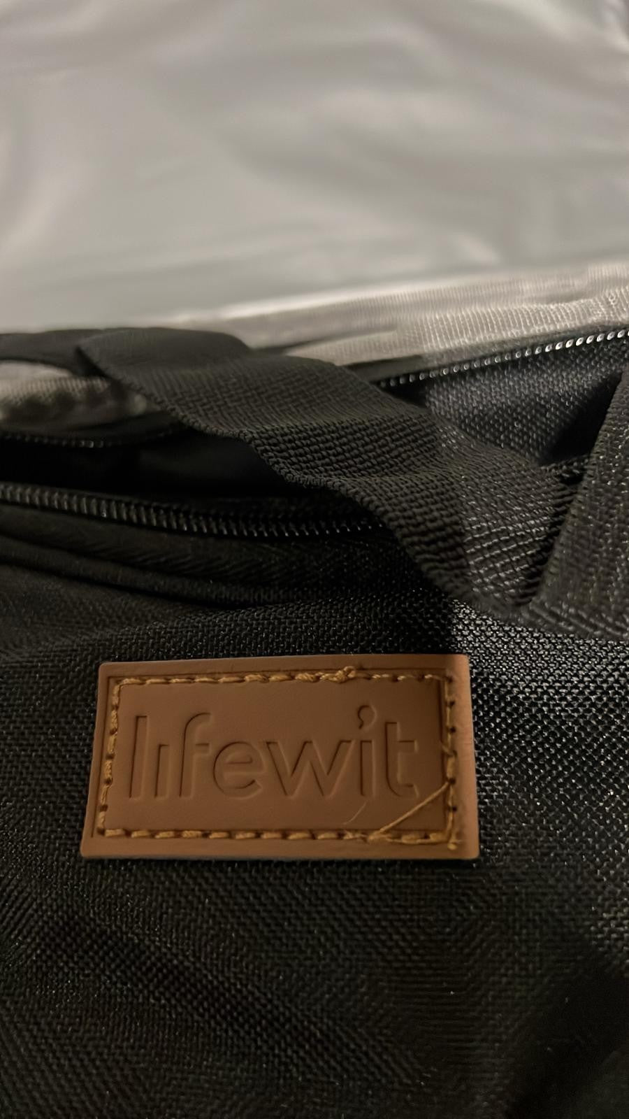 Lifewit Insulated Cooler Bag for Lunch/Work/School/Beach/Picnic, Black