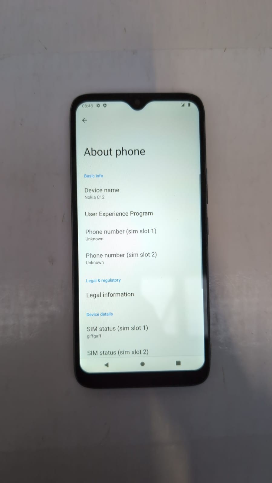 Nokia C12 6.3” HD+ Dual SIM Smartphone, Android 12 2GB RAM/64GB ROM