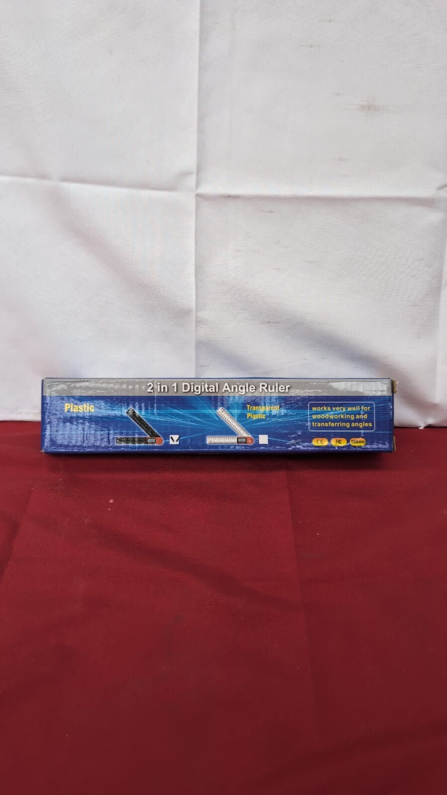 Digital Angle Finder & Ruler 2 in 1 | 360° Locking Knob (slight scuff marks)