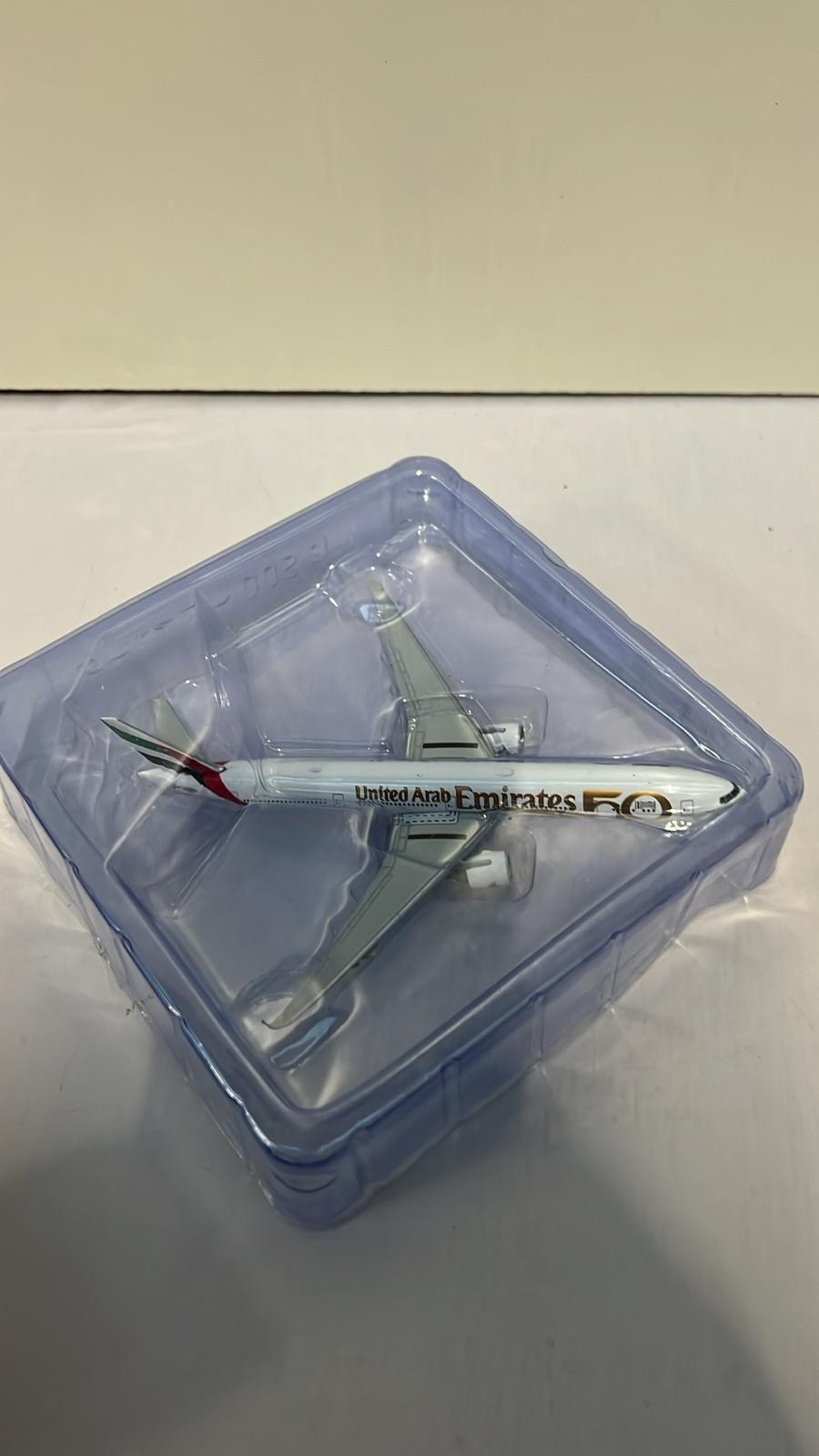 Emirates Boeing 777-300ER 50th Anniversary  (BOX DAMAGED)