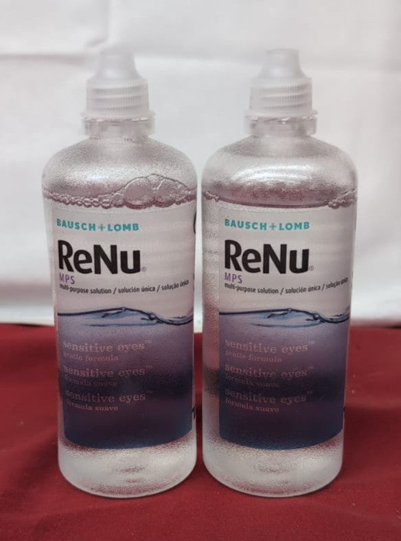ReNu Multi-Purpose Contact Lens Solution 240 ml - Soft Comfortable Wear (2pack)